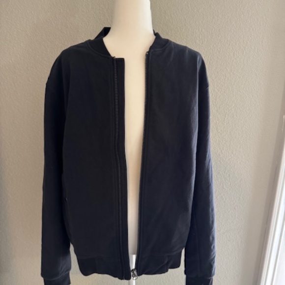 Rails Men's Bedford Black Bomber Jacket - Size Large - Picture 3 of 5